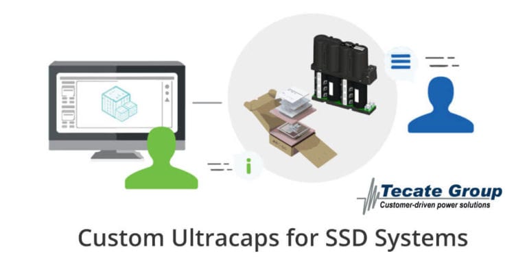 Custom ultracaps for SSDs