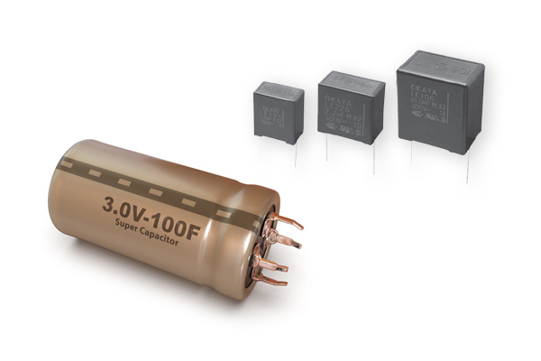 industrial capacitors, supercapacitors